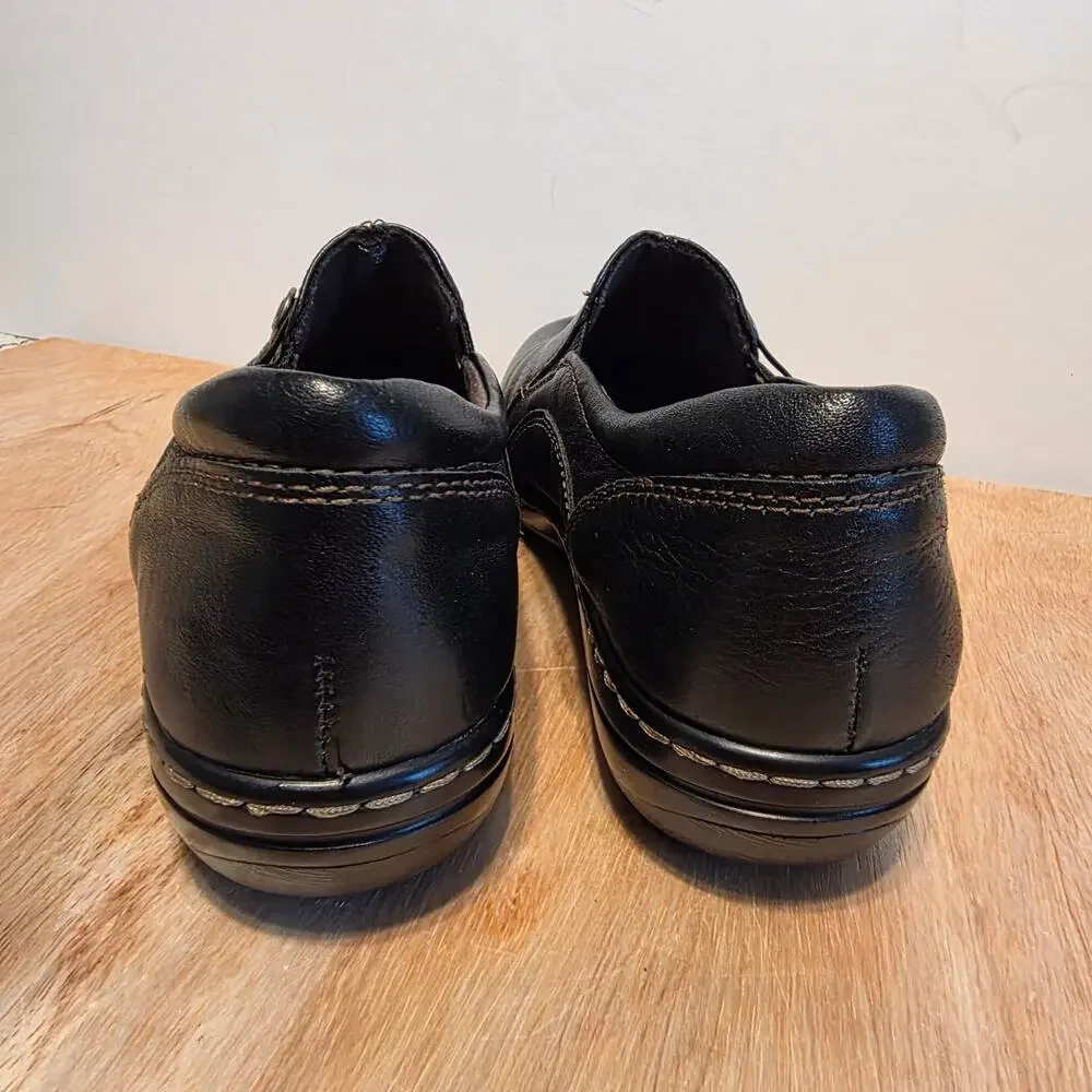 Women's Montana Artesian Crafted Slip-on Comfort Shoes Brownwood Leather 8.5